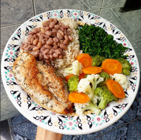 Registro de refeição do paciente